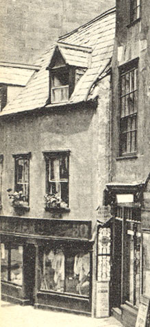 Old shop at No. 30