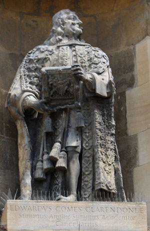 Lord Clarendon statue