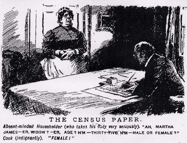 Cartoon about the census