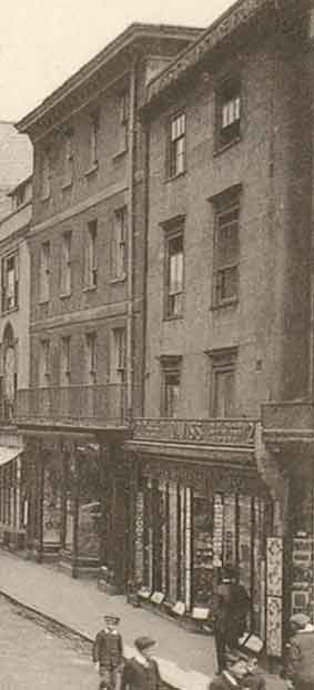 Davis's shop at 2 Cornmarket