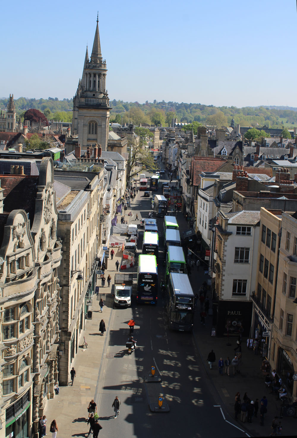 The High from Carfax Tower in 2026