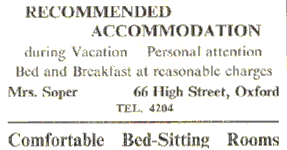 Advertisement to let