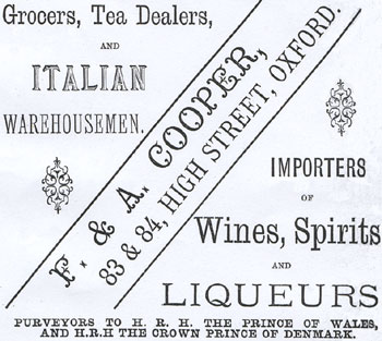 Frank Cooper advertisement