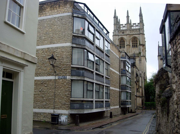 College buildings replacing 10-13 Magpie Lane