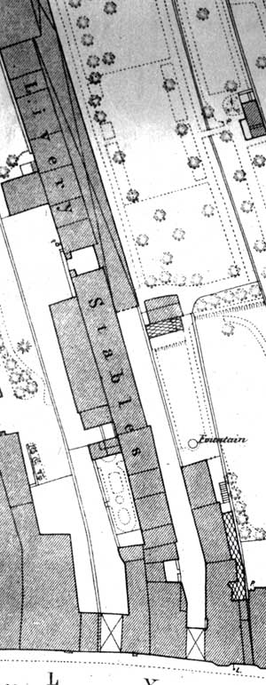 Livery stables in 1876