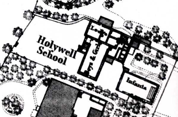 Holywell School in 1876