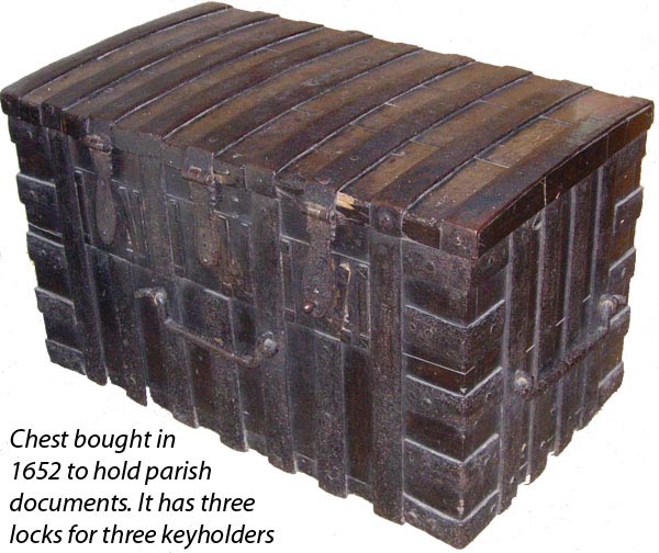Old chest in St&nbsp;Michael's