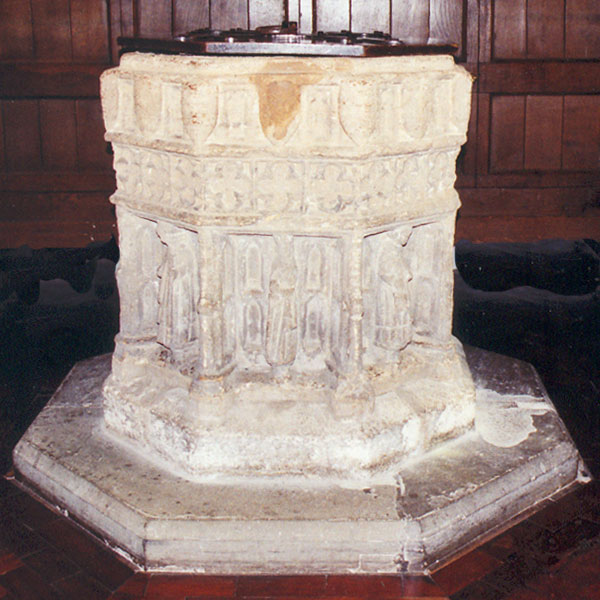 Font from St&nbsp;Martin's Church
