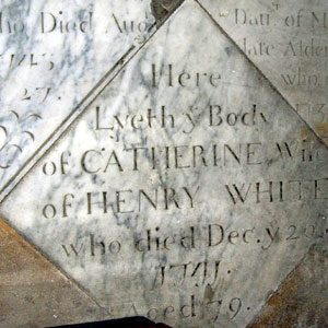 Catherine White memorial