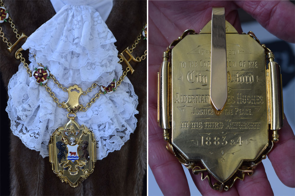 Mayoral chain in 2021
