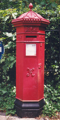Victorian pillar box