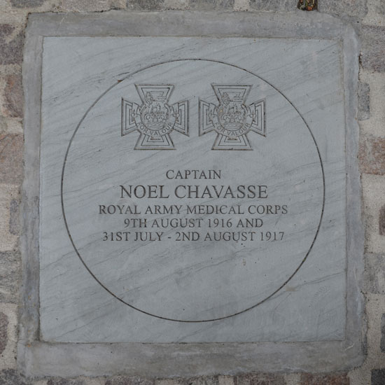 Chavasse paving stone