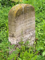 Stone near Willow Walk Bridge