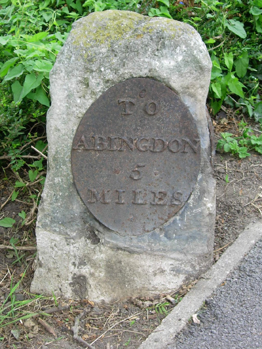 Five miles to Abingdon