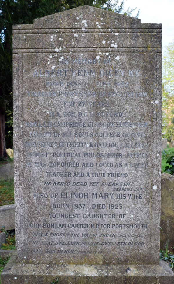 Dicey grave