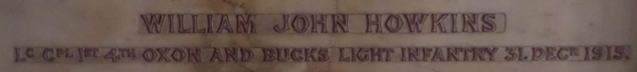 William Howkins, Ss Philip & James