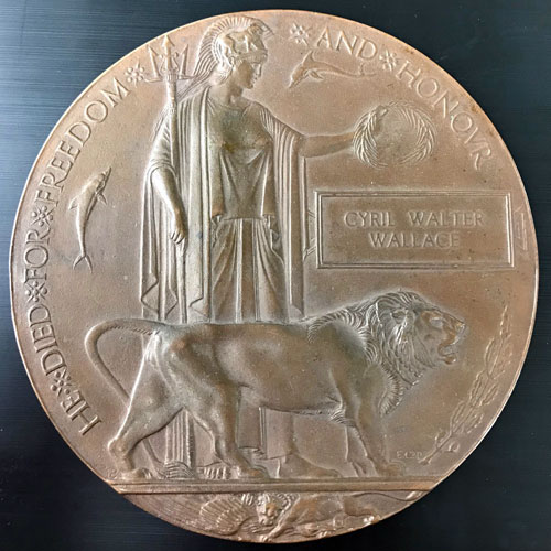 Cyril Wallace's penny