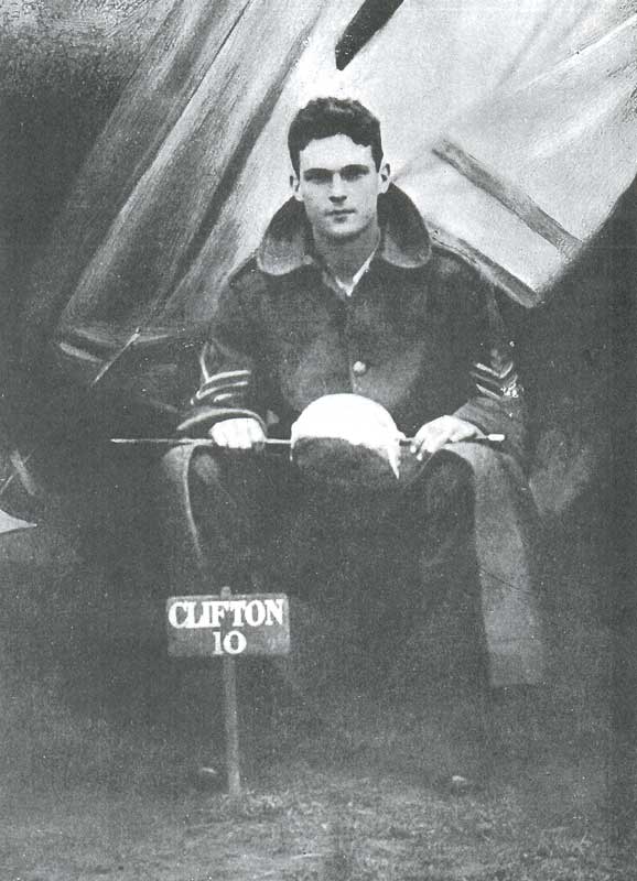 Percy Campbell as a soldier
